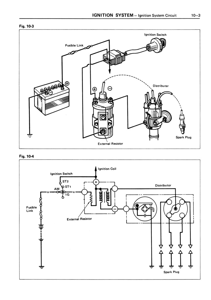 Toyota Service Manual - T Engine - Page 10-03 (100dpi) - Retro JDM